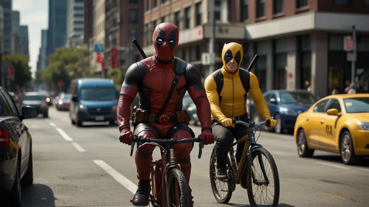 Czy Deadpool & Wolverine zainspiruje nowy trend w kolarstwie?